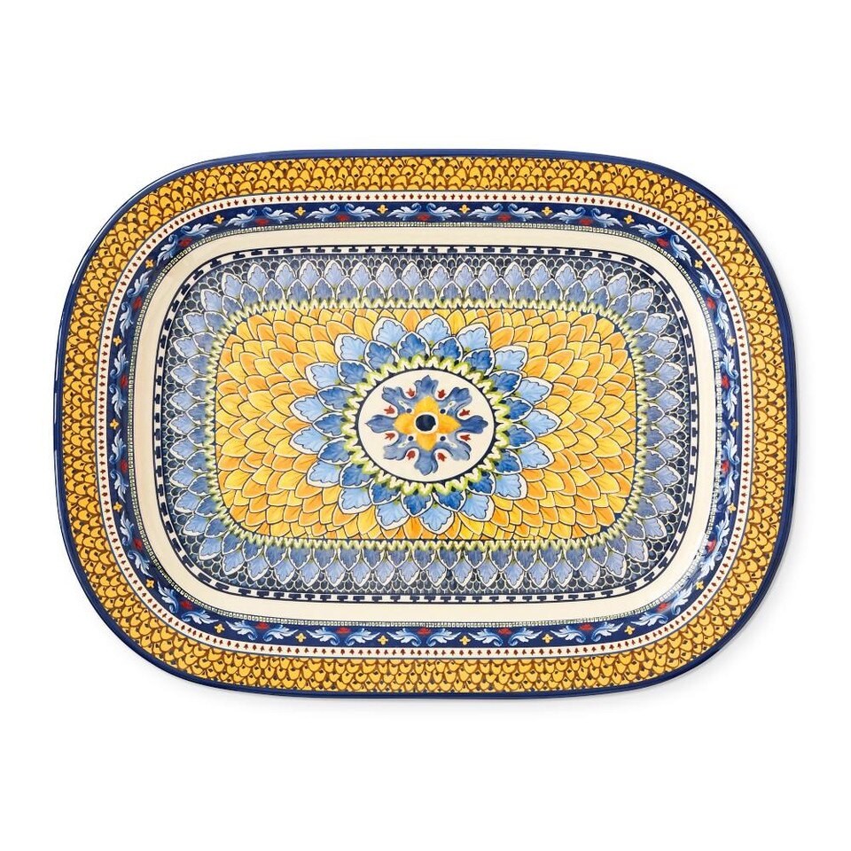 Sicily Outdoor Melamine Large Rectangular Platter Williams Sonoma AU